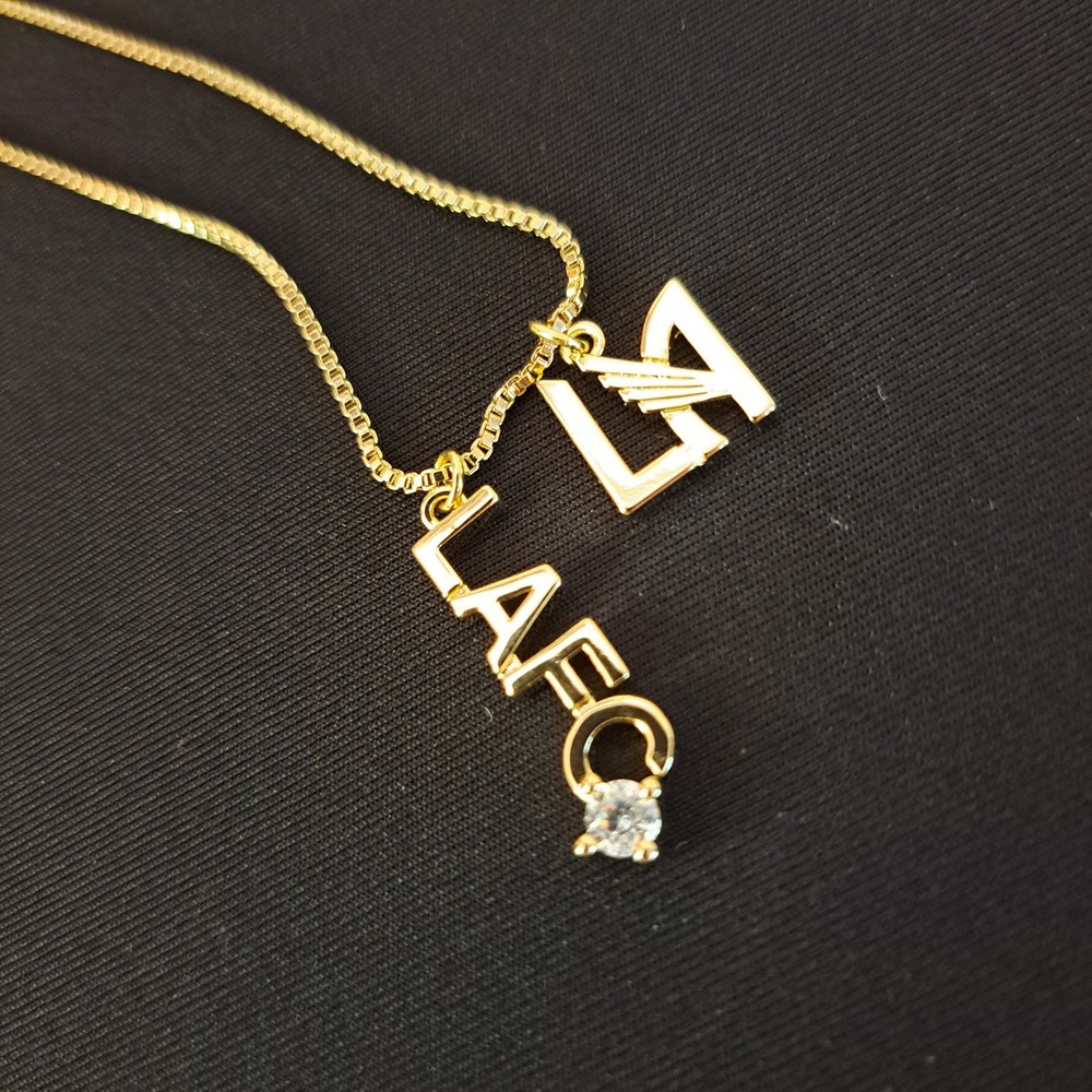 Bijoux Sport by Luv Aj MLS Gold Charm Necklace, Lobster Claw Clasp, 16" 1205-192